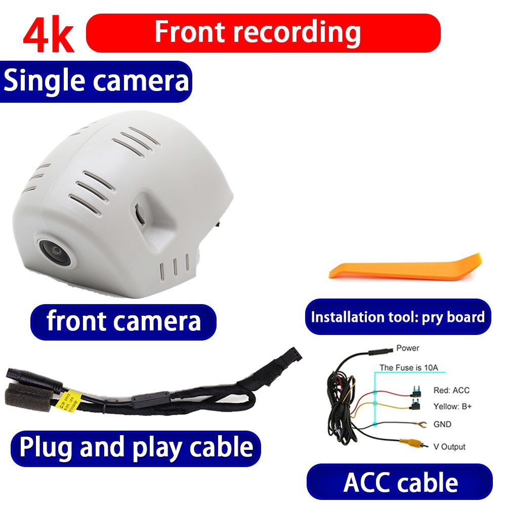 Plug and Play 4K Wifi DVR Dash Cam Camera for Skoda Octavia 4 Mk4 NX 2019-2025