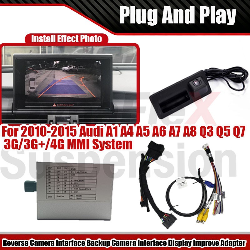 Rear View Reverse Camera Interface Decoder For Audi A4 A5 Q5 A6 Q3 B8 B8.5 MMI