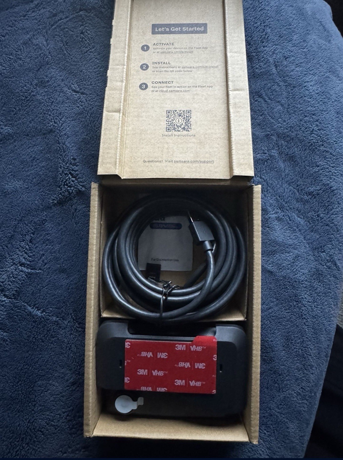 Samsara CM34 Dual-Facing AI Dash Cam – Brand New In Box -CM34