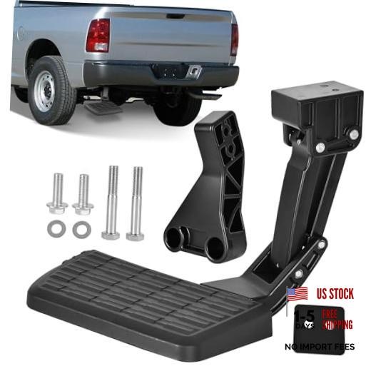 75306-01A Rear Bed Step Compatible with 2009-2018 Dodge Ram 1500, Ram