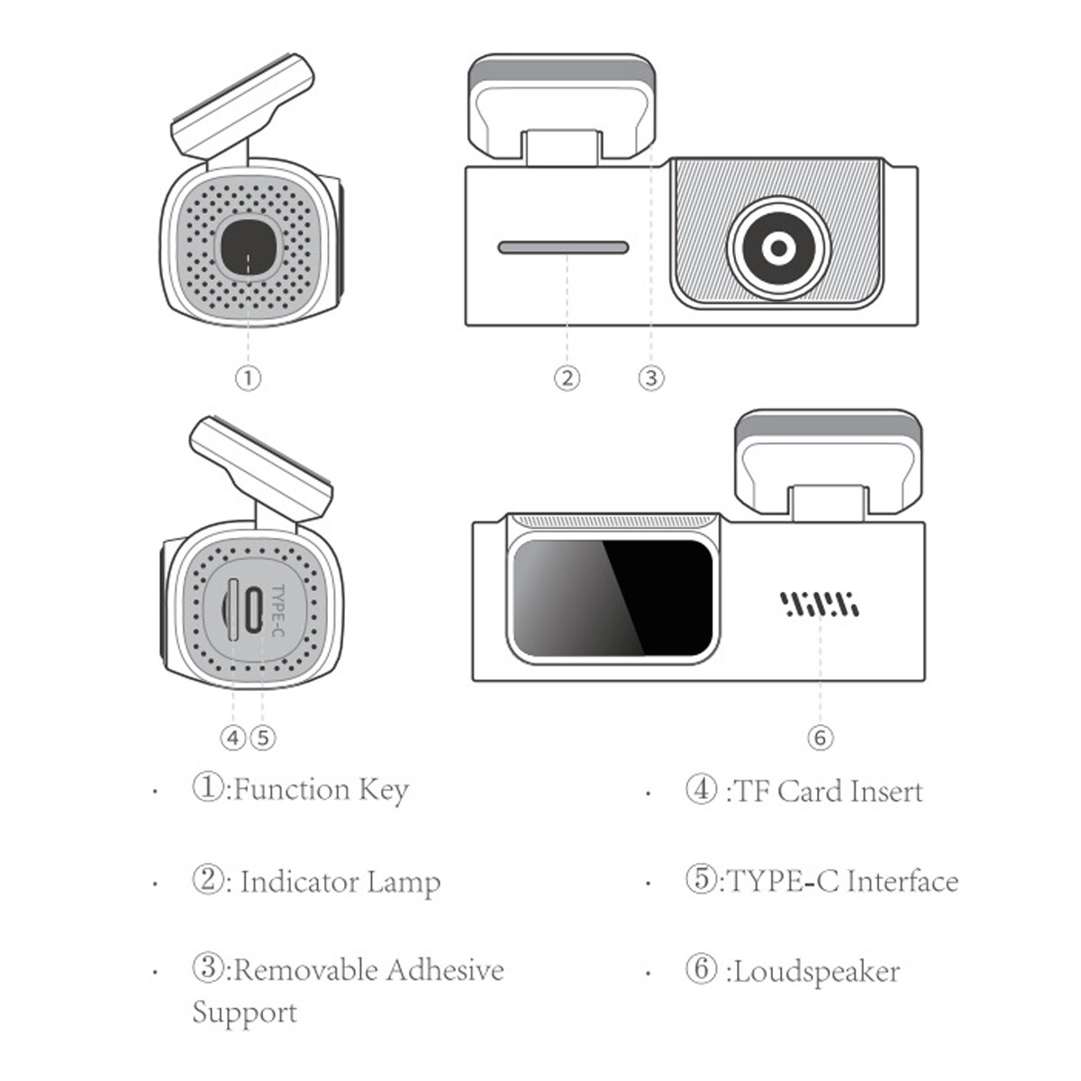 2.5K Car Wifi Dash Cam 32GB DVR Camera Video Recorder G-sensor Night Vision Cam