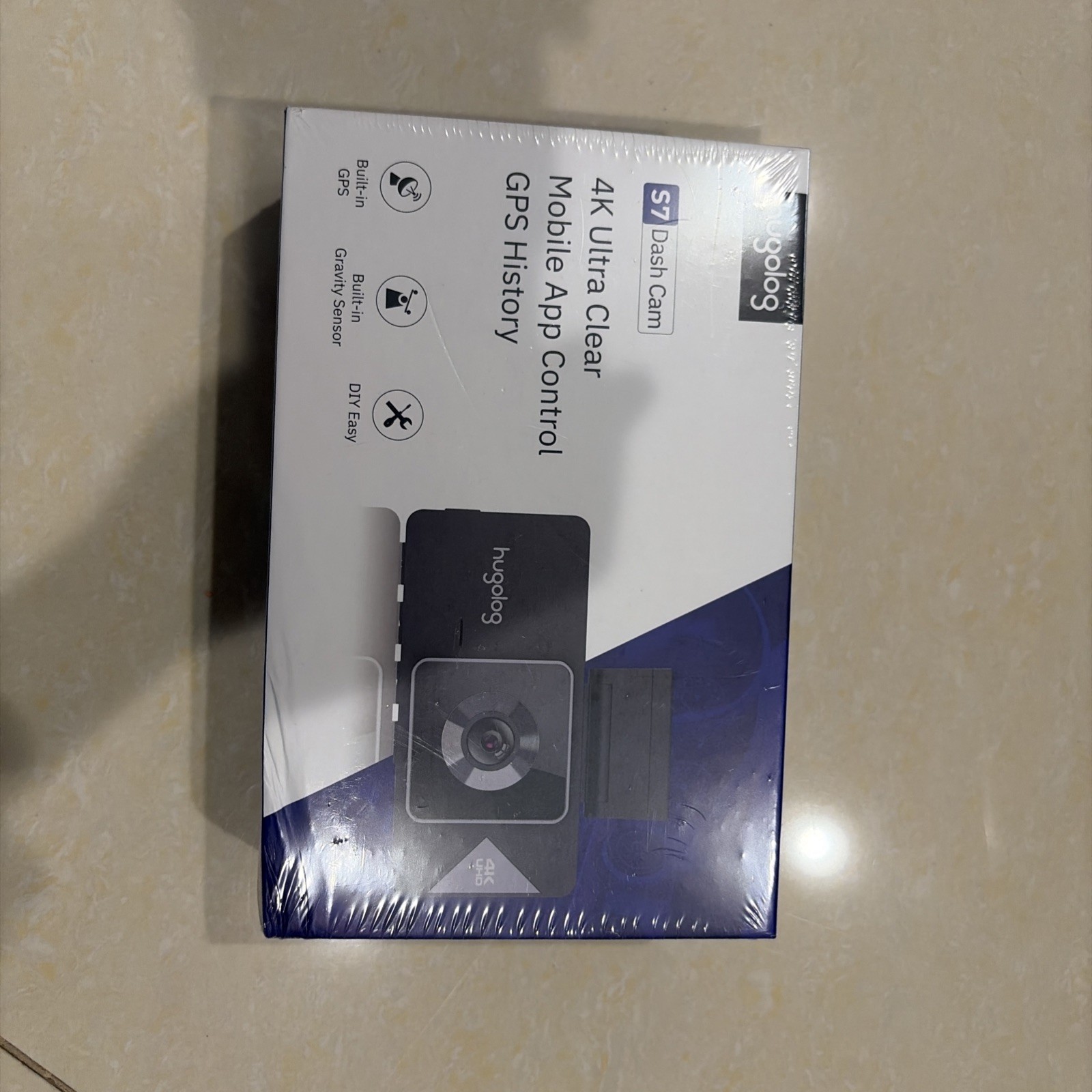 Hugolog Dash Camera for Cars, model HU-S7-B Brand New
