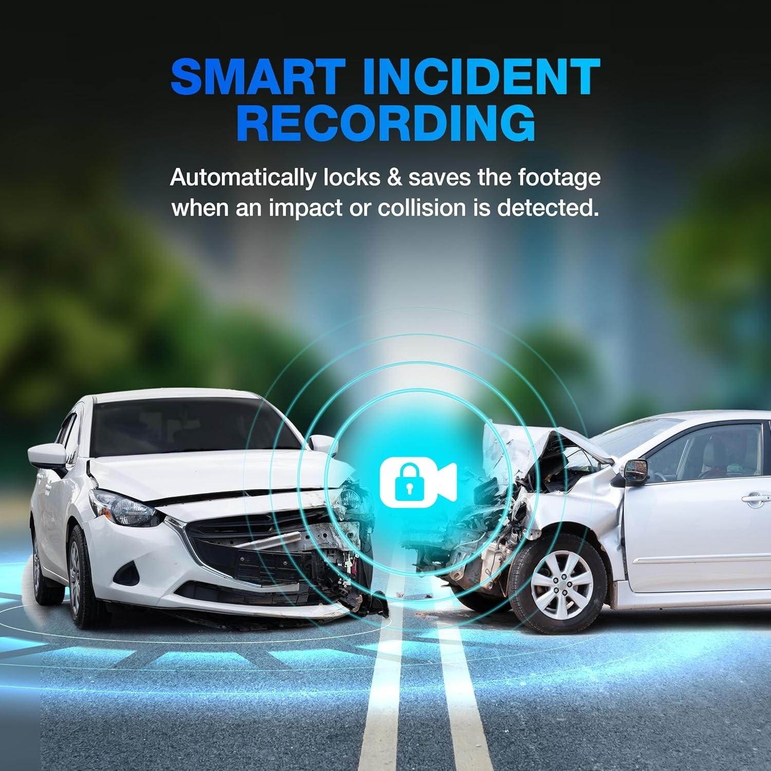 Type S T402 Dual View 4K Dashcam with Enhanced AI-Powered Driver Assistance NEW