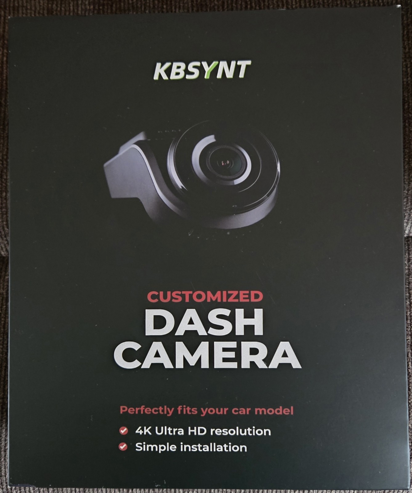 Front 4K Dash Cam for Toyota Camry 2025 2026,Hybrid LE SE XSE XLE,Easy Instal…