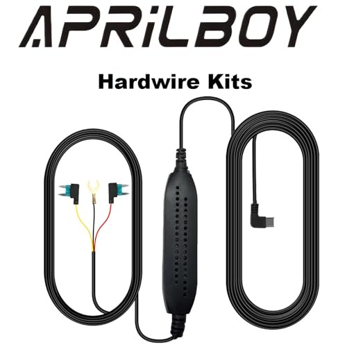 USB C Dashcam Hardwire Installation Kit 11ft with Fuse