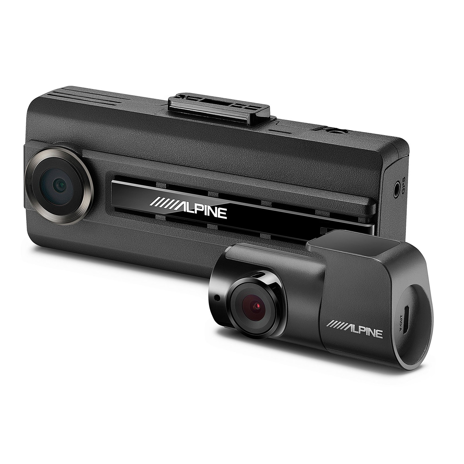 Alpine UTE-73BT, RUE-4360 Remote with DVR-C310R Dash Camera – Used, Open Box