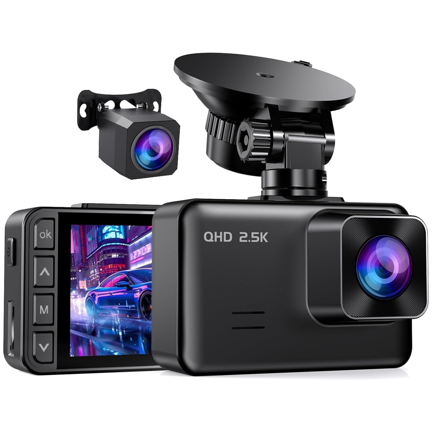 S50 G-Sensor Dash Cam, Loop Recording, 2” Display