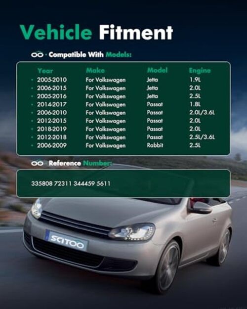 Shock Struts, Front Rear Gas Struts Shock Absorbers Fit for VW Type 1 for