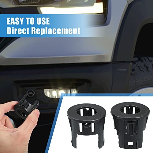 4PCS Parking Assist Sensor Bezels for Front or Rear Bumper for Dodge for Ram