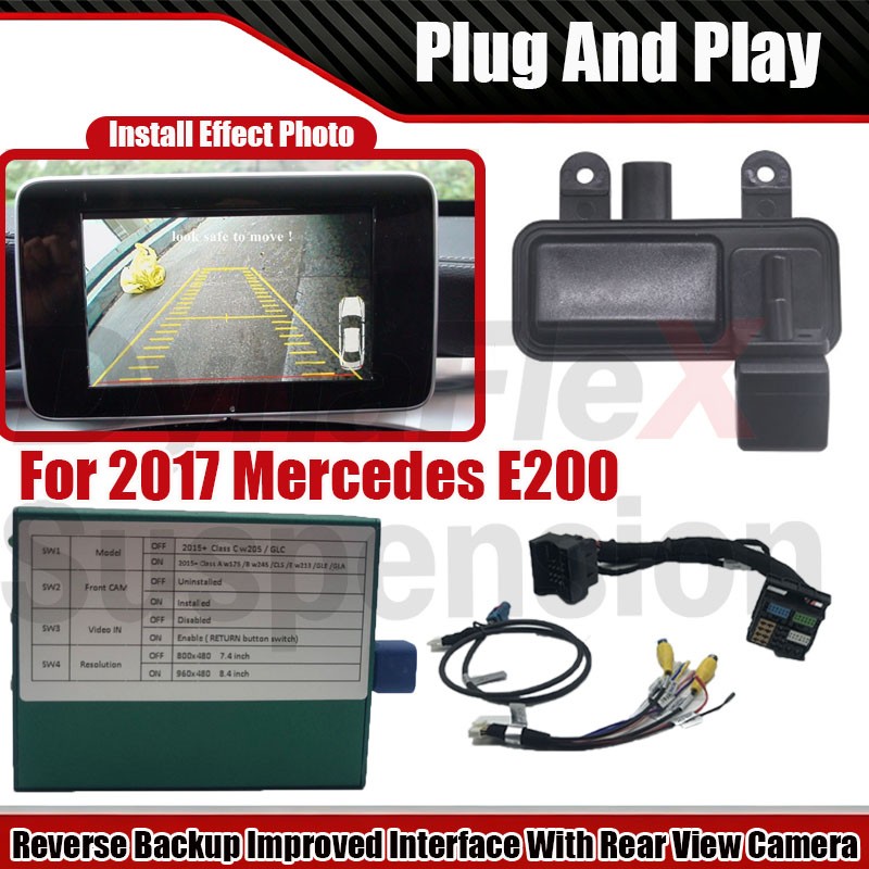 For 2017 Mercedes E200 Reverse Backup Improved Interface With Rear View Camera