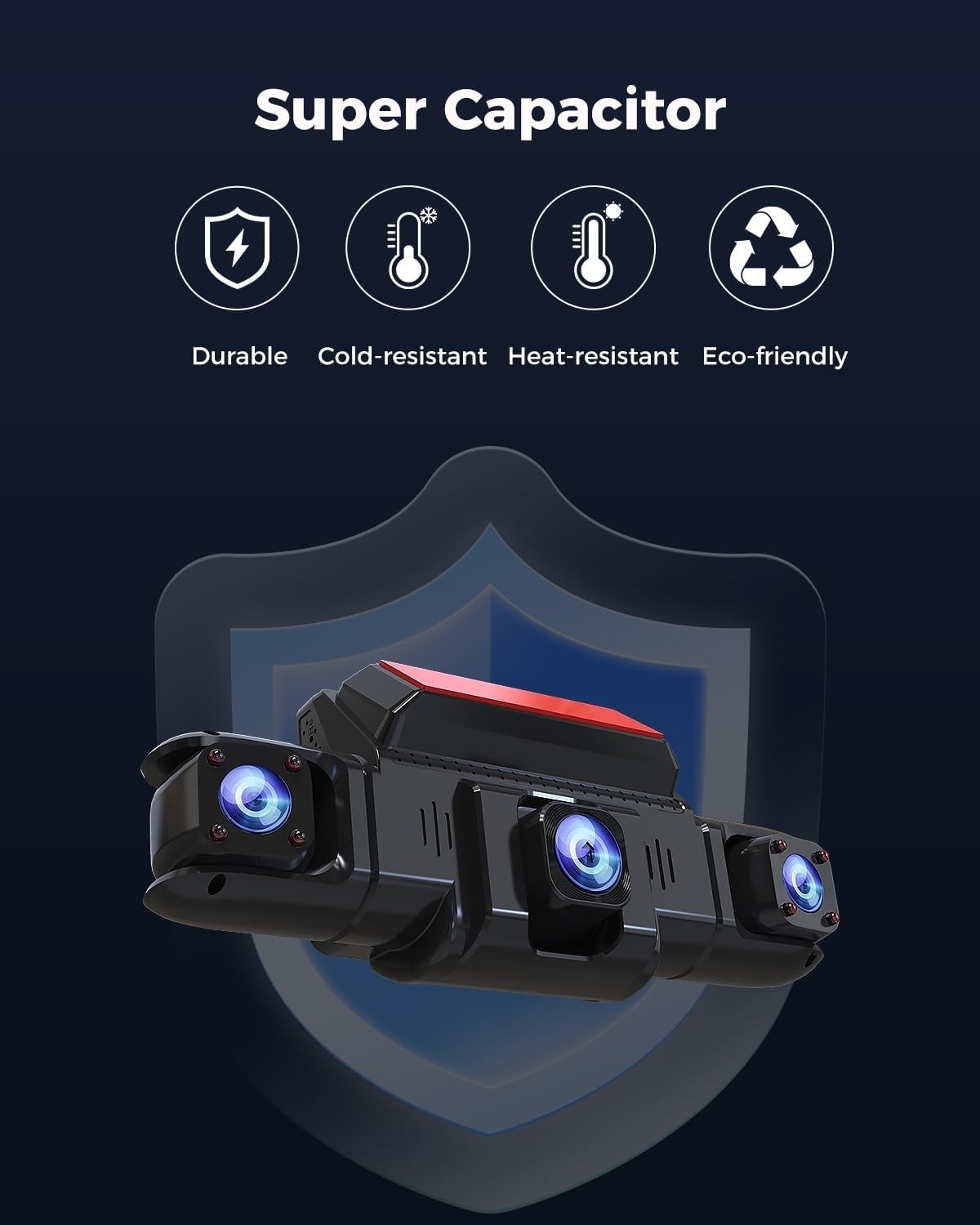 Mejor Camara De Seguridad 1080P Para Carros De 360° Cámara De 4 Canales