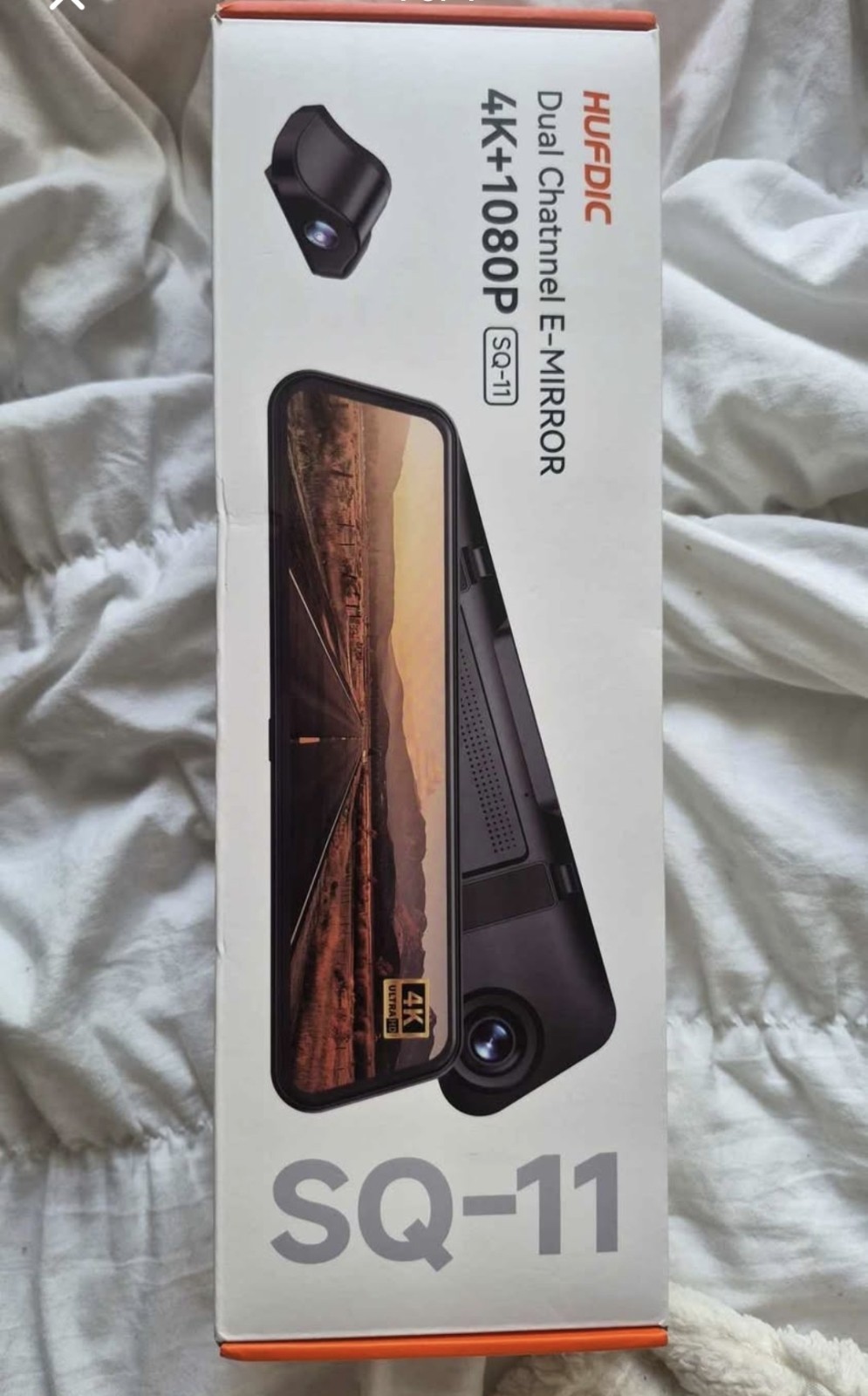 12 Touch Screen Mirror Dash Cam for Cars 1080P Brand New, Sealed