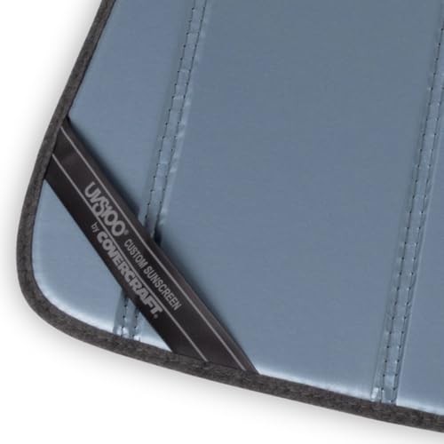UVS100 Custom Windshield Without Rearview Mirror Mounted Camera Blue Metallic