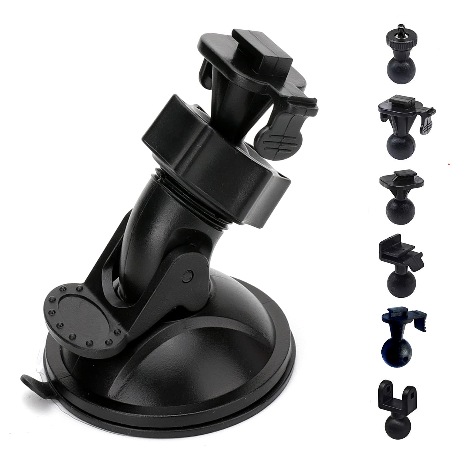 S10 Pro Dash Cam Mount, Suction Cup Dash Camera Mount Holder with 10+pcs Join…