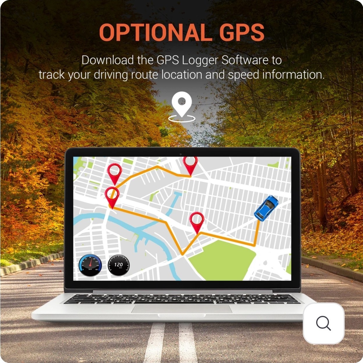 Rexing V1P 2.4 inch Dash Camera