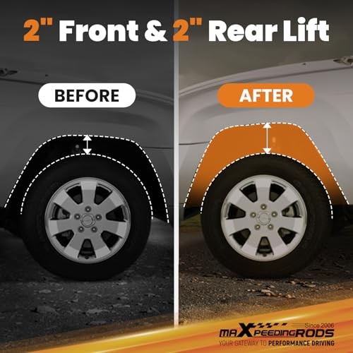 2″ Front & Rear Lift Kit for Jeep Compass Patriot MK 07-17 | Lift Spacers