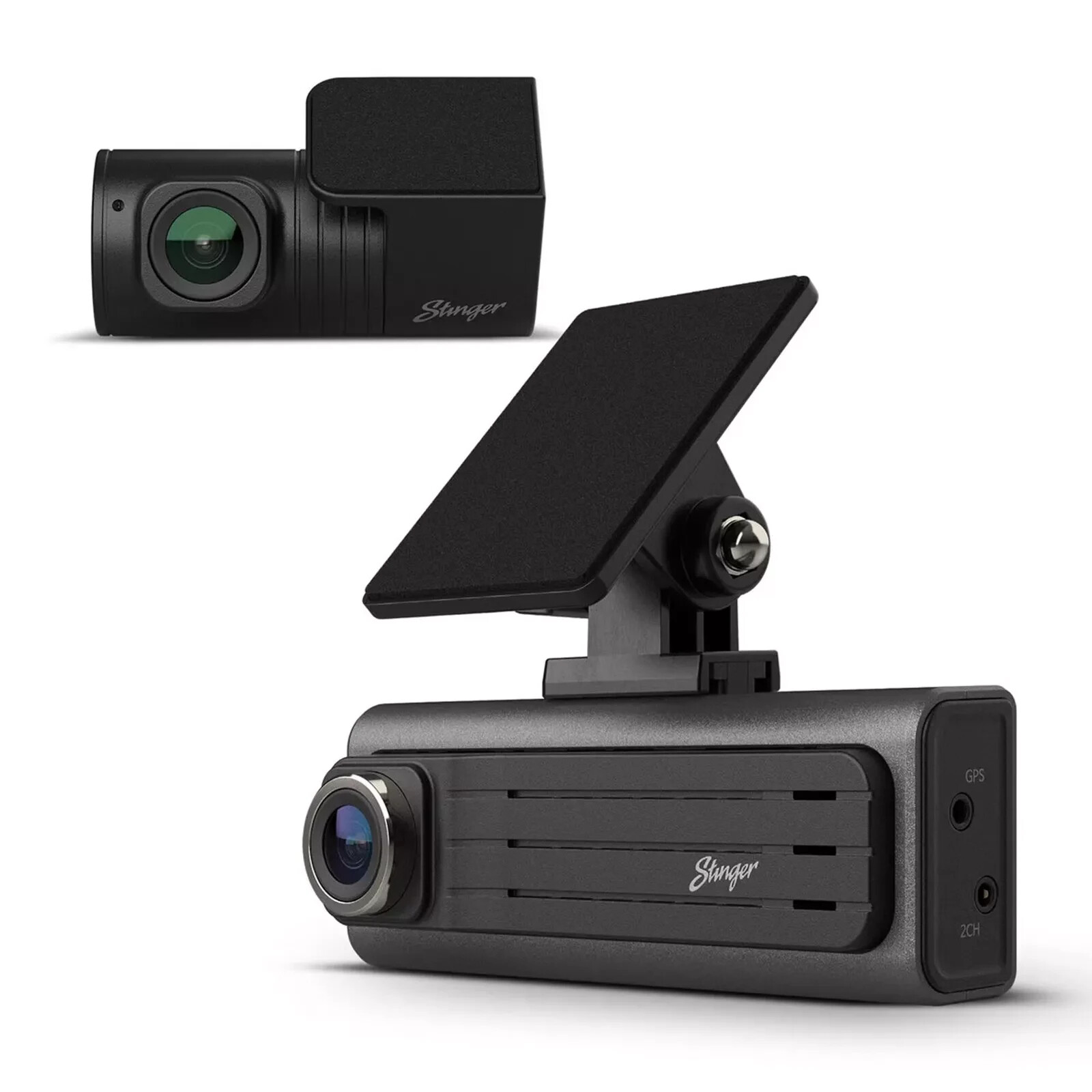 Stinger SDC-2CHFHD Opsis Universal Full HD Front & Rear Dash Camera Night Cam
