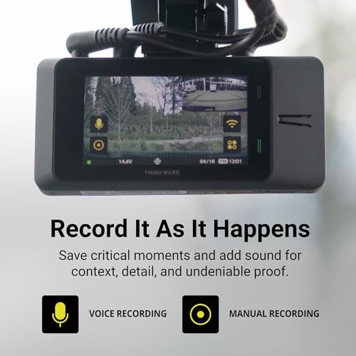 ARC Dash Cam 2K QHD Front and Rear, Wi-Fi, GPS, Touchscreen | 32GB ARC 2CH