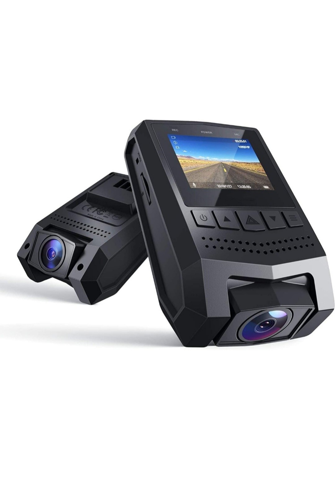 Dash Cam 1080P FHD Car Camera Recorder with 1.5” LCD Screen 170°Wide Angle,…