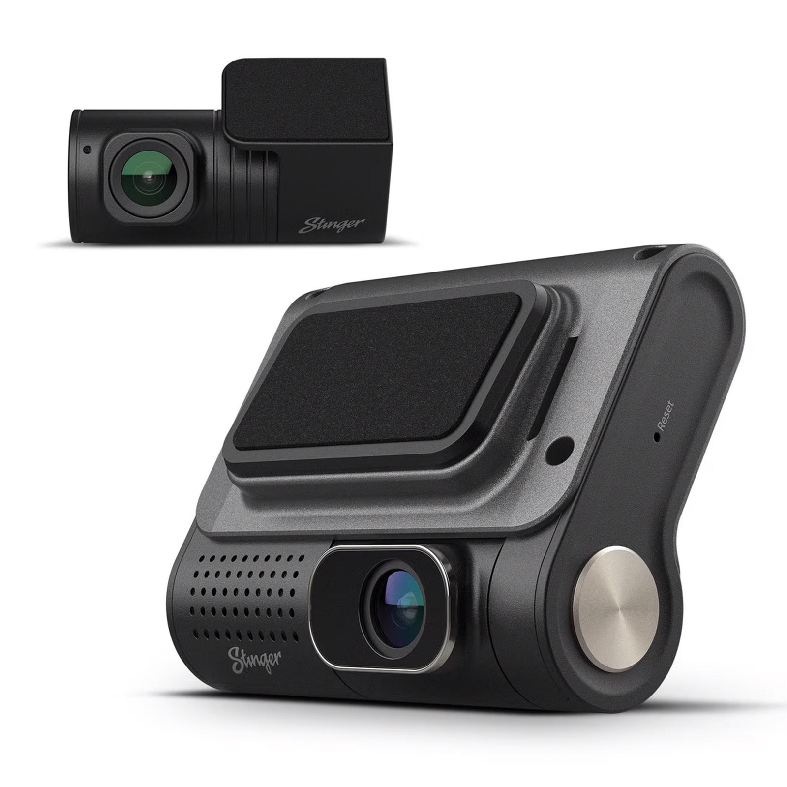 Stinger SDC-2CH2KQHD Opsis Universal 2K Quad HD Front & FHD Rear Dash Camera