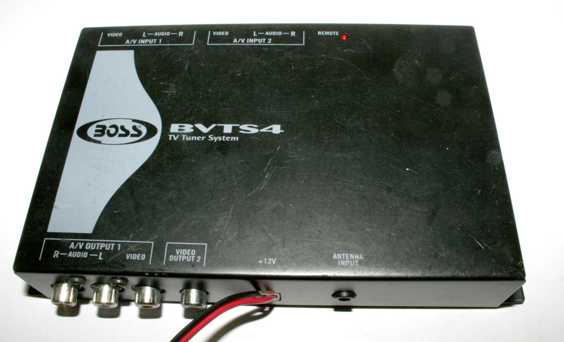 Used Boss Universal Add-on Audio TV Tuner System BVTS4 Fully Functional Tested