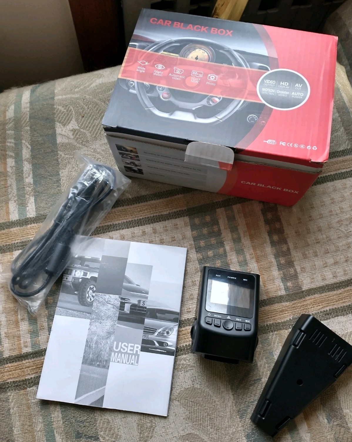 DASH CAM B40 Pro A118C 1080p Novatek 96650 Capacitor