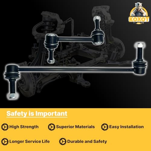 4pcs Front & Rear Sway Bars Fit for Ford Explorer 2011 2012 2013 2014 2015