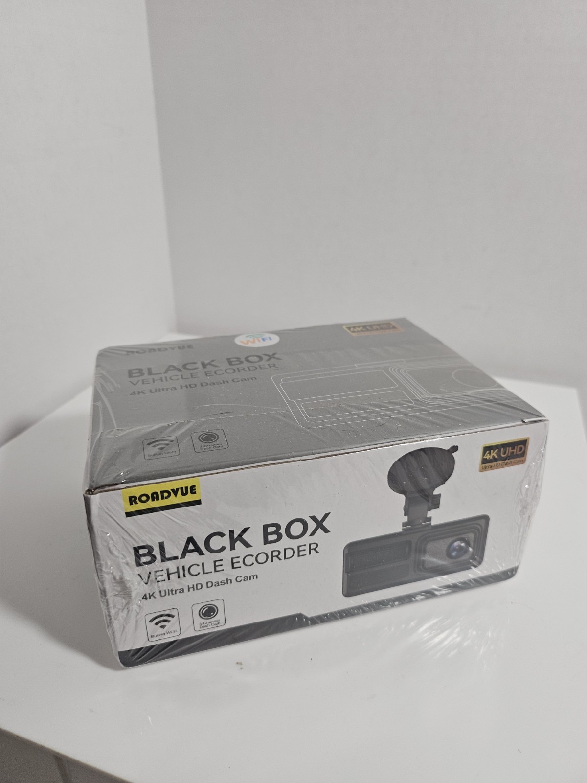 Black Box Ecorder 4k Ultra HD Car Truck Vehicle Dash Cam Sealed Brand New