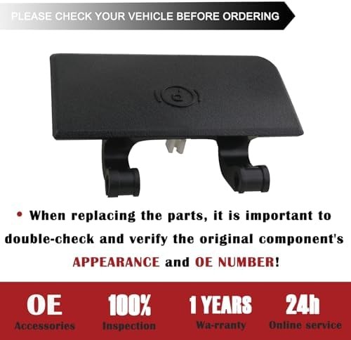 TQPONLY 74401 Parking Brake Release Handle (Black) Compatible with Dodge Ram …