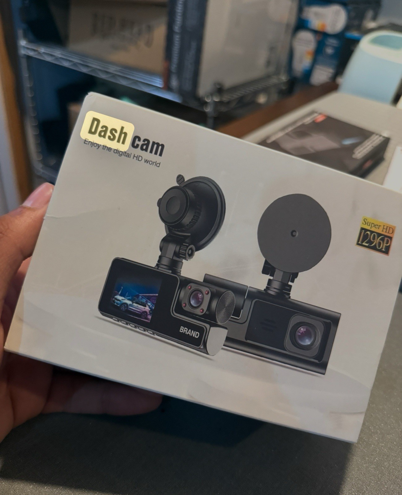 Dash cam Super HD 1296P Vehicle Black Box DVR 2″ Display 170 degree Wide Angle