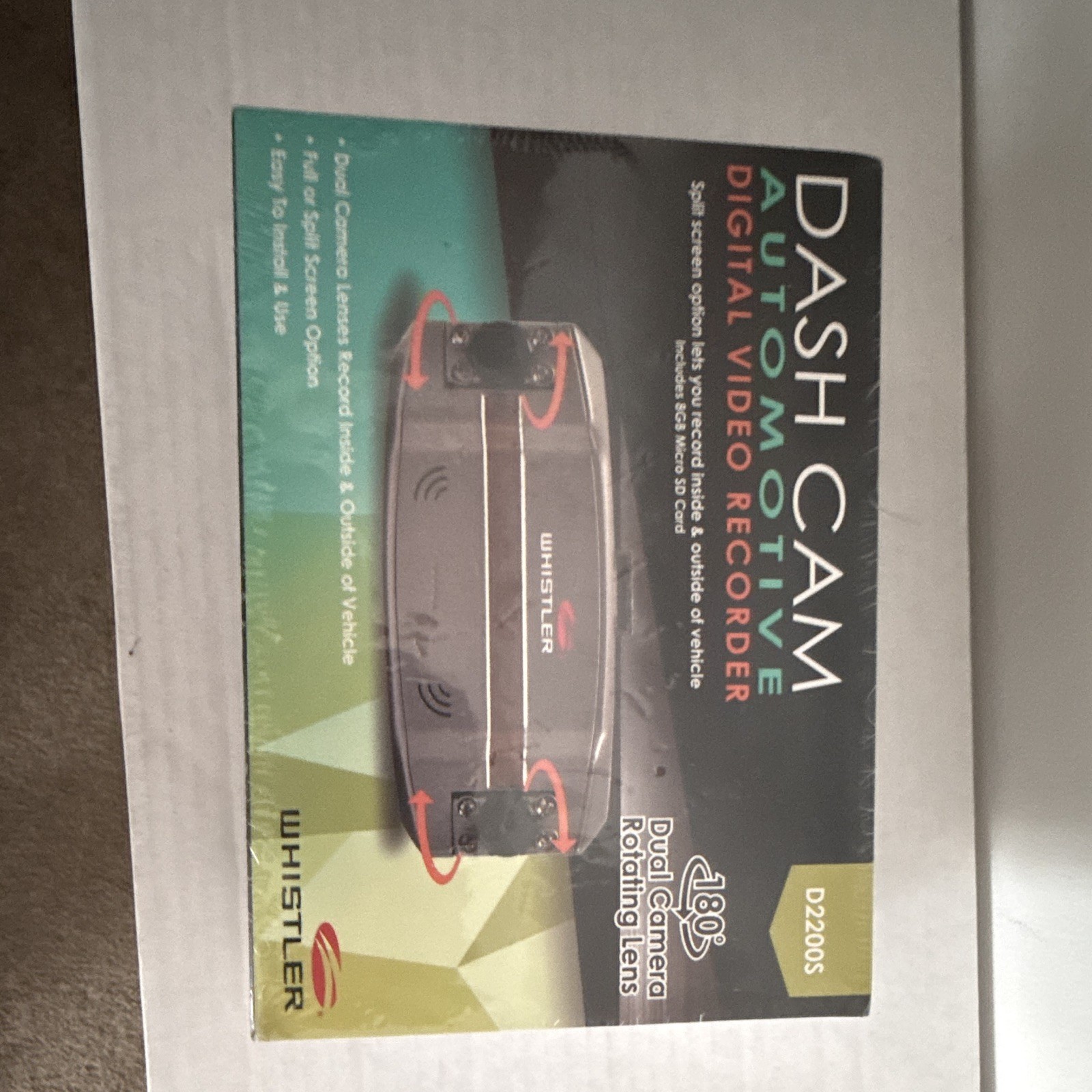 Whistler Dash Cam D2200s