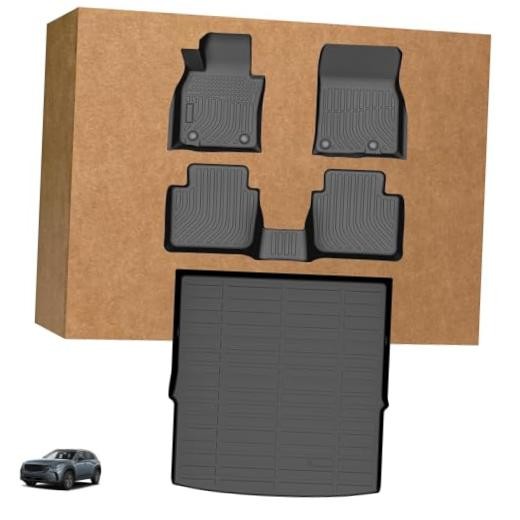Floor Mats for Mazda CX-50 2023-2025, ONLY for Gas, CX50 Floor Mats, TPE Non