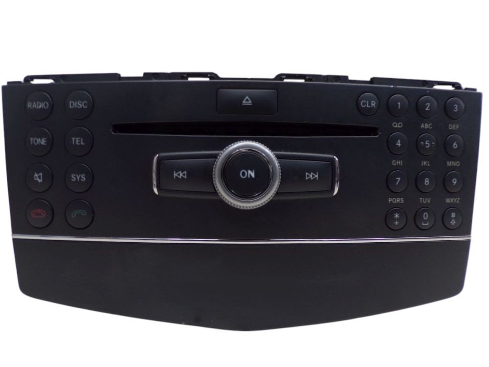 Radio/CD Changer Combination (Code Not Available) Fits For MERCEDES-BENZ