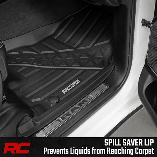 Flex-Fit Floor Mats for Ram 1500 (2019-24)/1500 TRX (2021-24) Front & Rear
