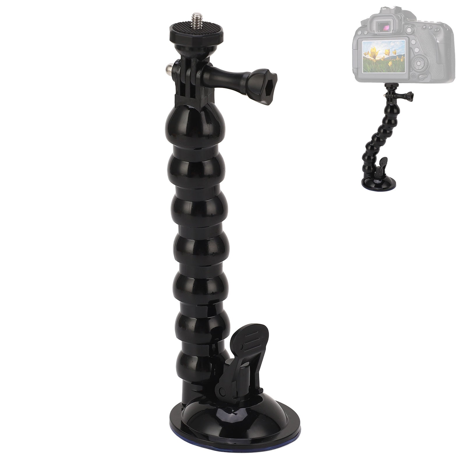 Dash Cam Suctionp Mount Serpentine Camera Holder Window Bracket Powerful Car BEA