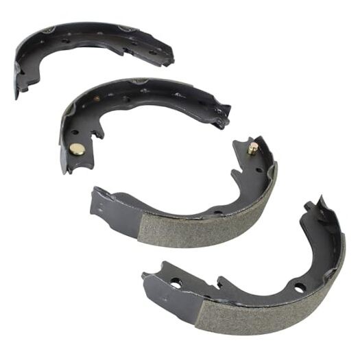 Rear Parking Brake Shoes, Compatible with 2004-2017 Mitsubishi/Subaru FPS887