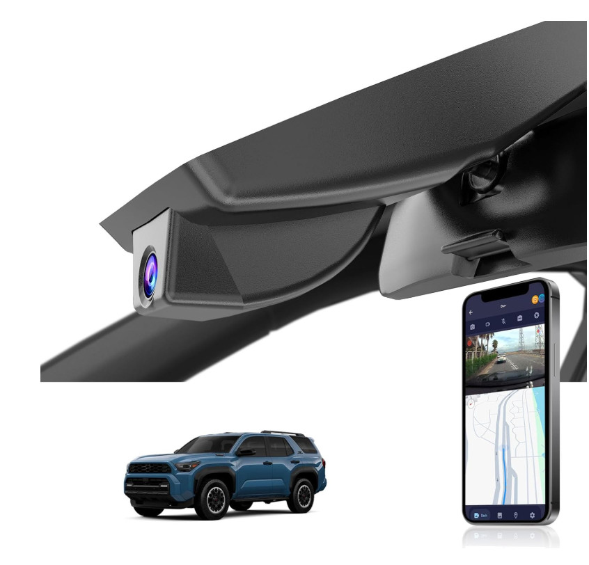 OEM Style 4K Front Dash Cam for Genesis GV70 2022-2026(Not for G70),Hidden Desig