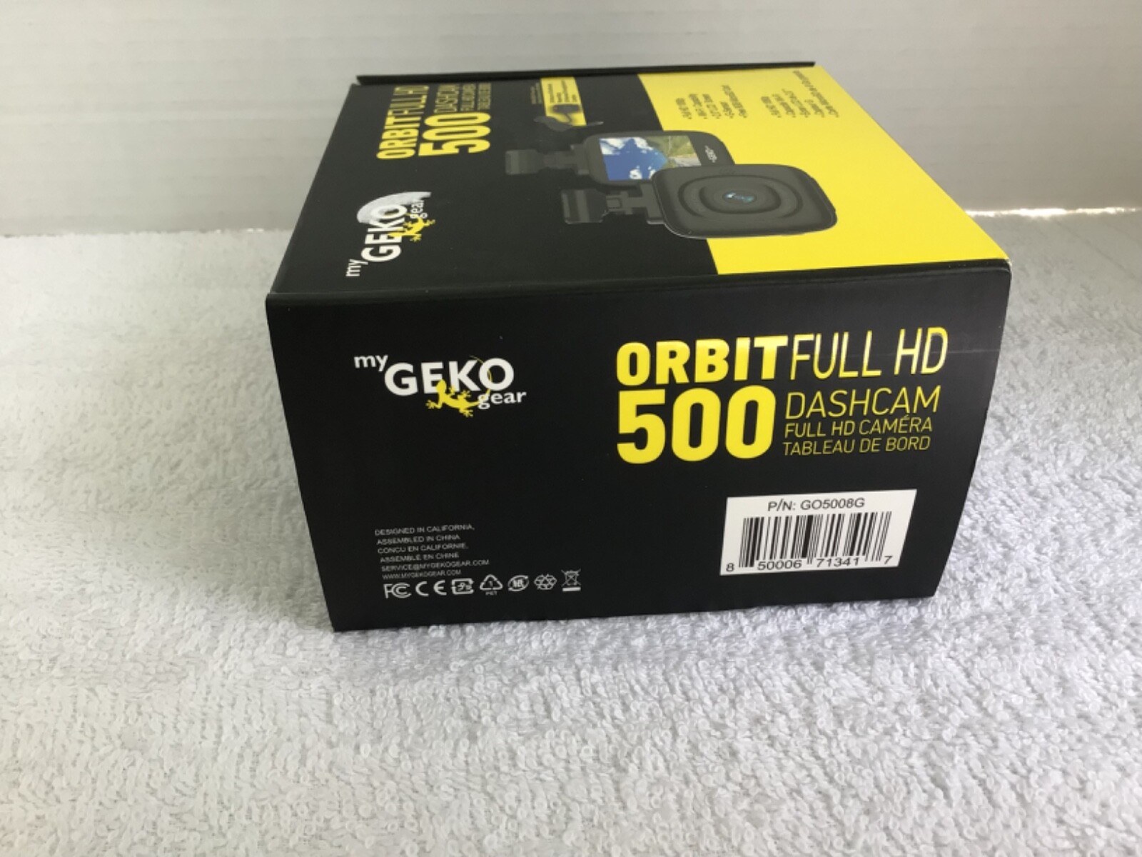 My GEKO Gear Orbit 500 Full HD Dash Cam G05008G