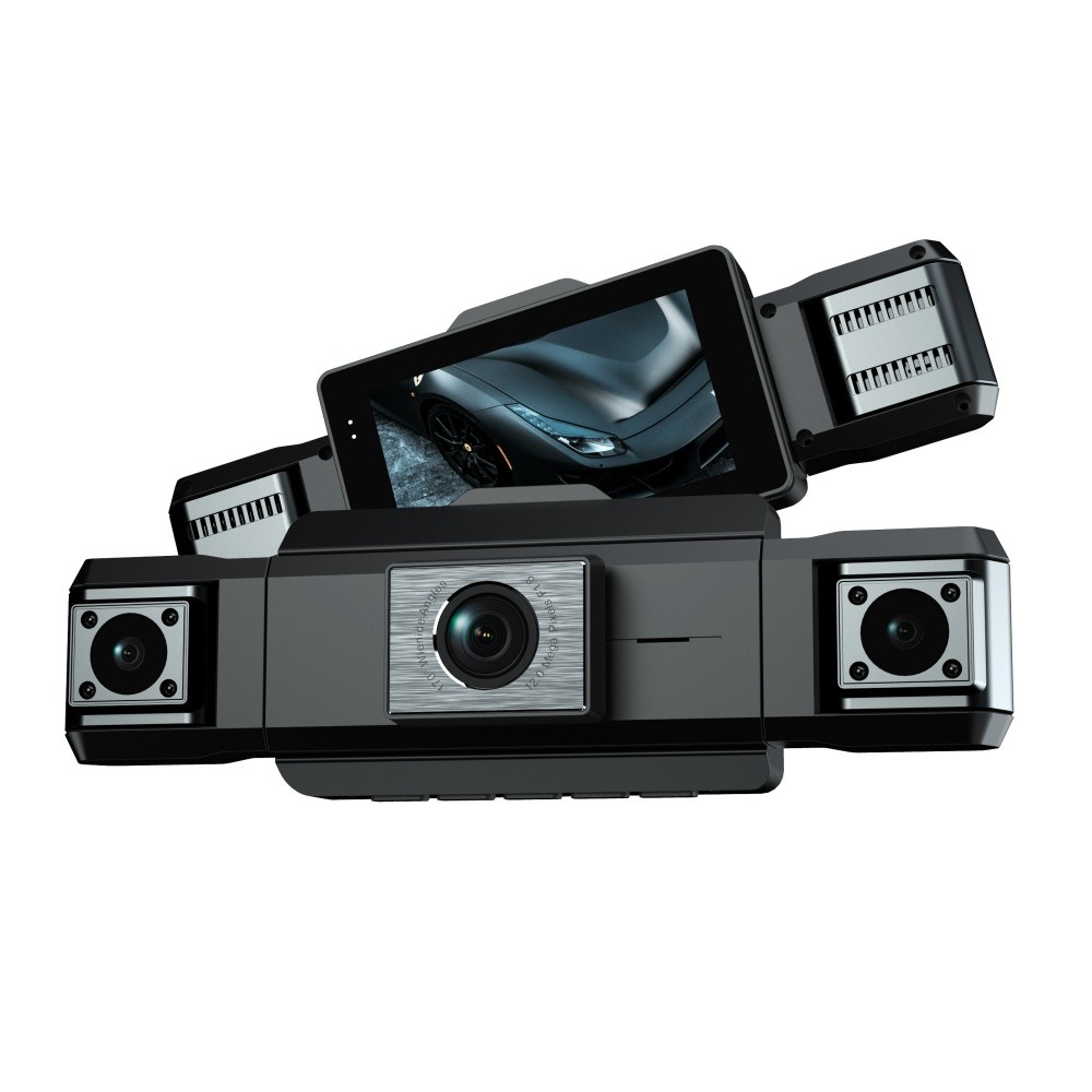 FHD Dash Cam WiFi Recorder DVR Mobile Detection Car Dash Camera APP 4 Channel