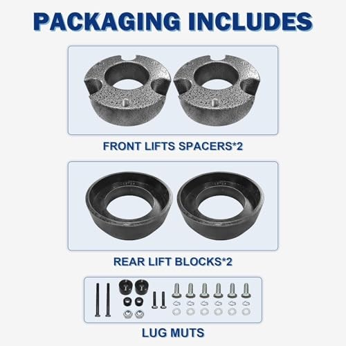 3″ Front + 2″ Rear Full Leveling Lift Kit for 2003-2024 4Runner