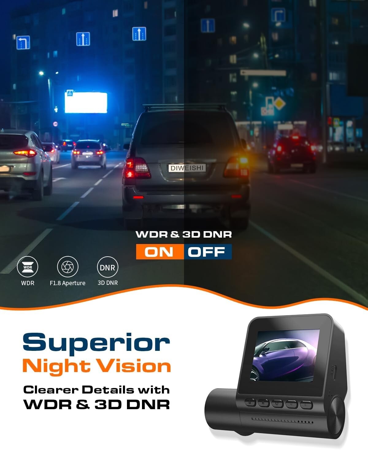 Dash Cam Front and Rear: 4K Ultra Hd Dual Channel Dash Camera (NEW)