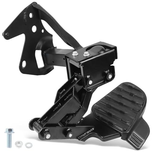 Rear Bed Step Retractable Bumper Step Compatible with 2019-2022 Dodge Ram 1500