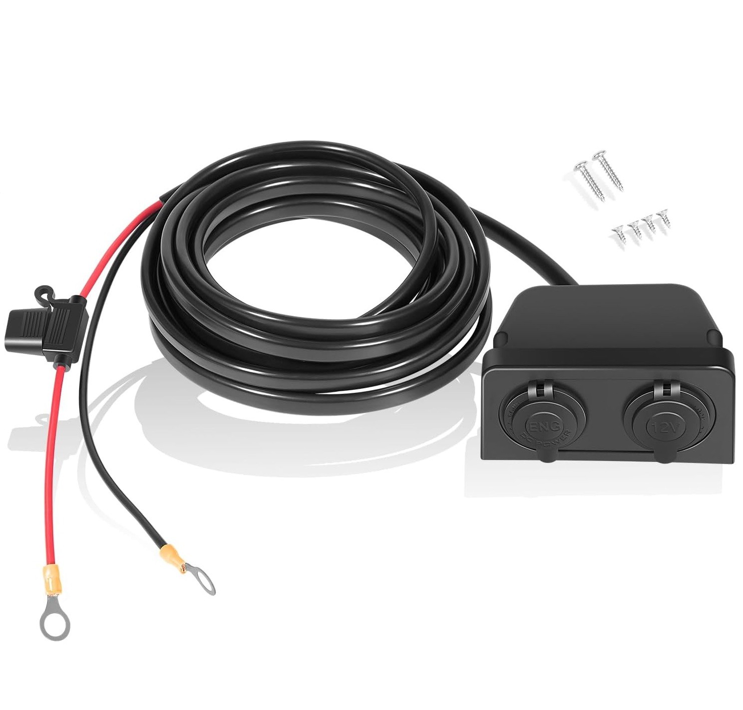HWK-DC Hardwiring Kit For Dometic Prevent voltage Drop, RV/Vehicle Power Supply