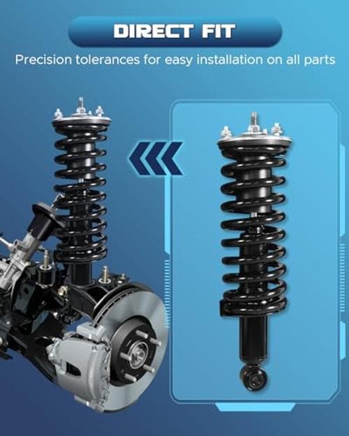 4PCS Struts Shock Absorbers Spring Assemblies Fit for 2004-2009 Front & Rear
