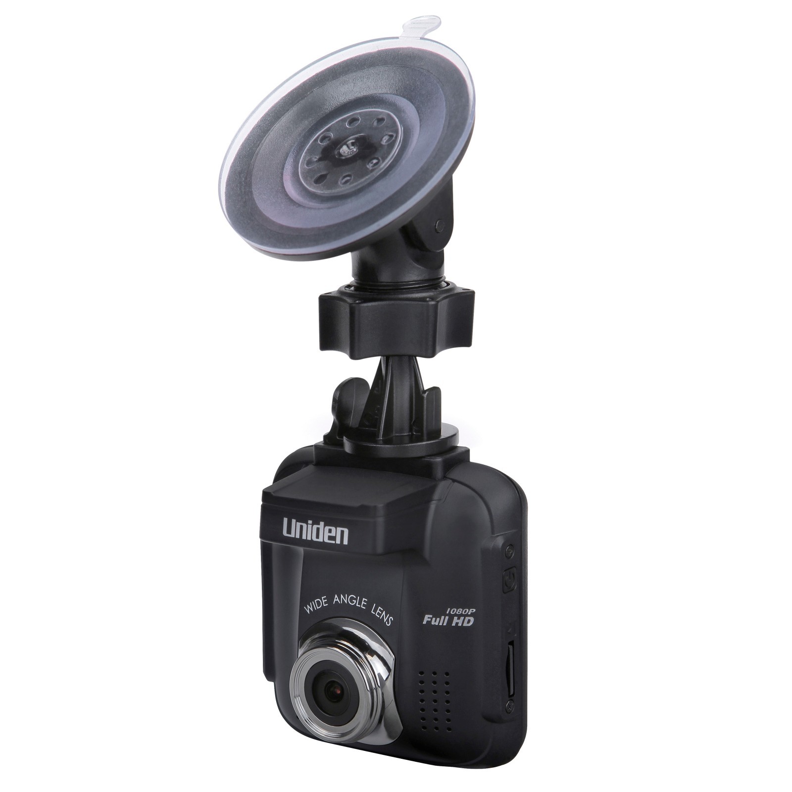 Uniden Dash Cam 1080P Car Truck Dashboard Camera GPS RED LIGHT SPEED ALERT MOUNT