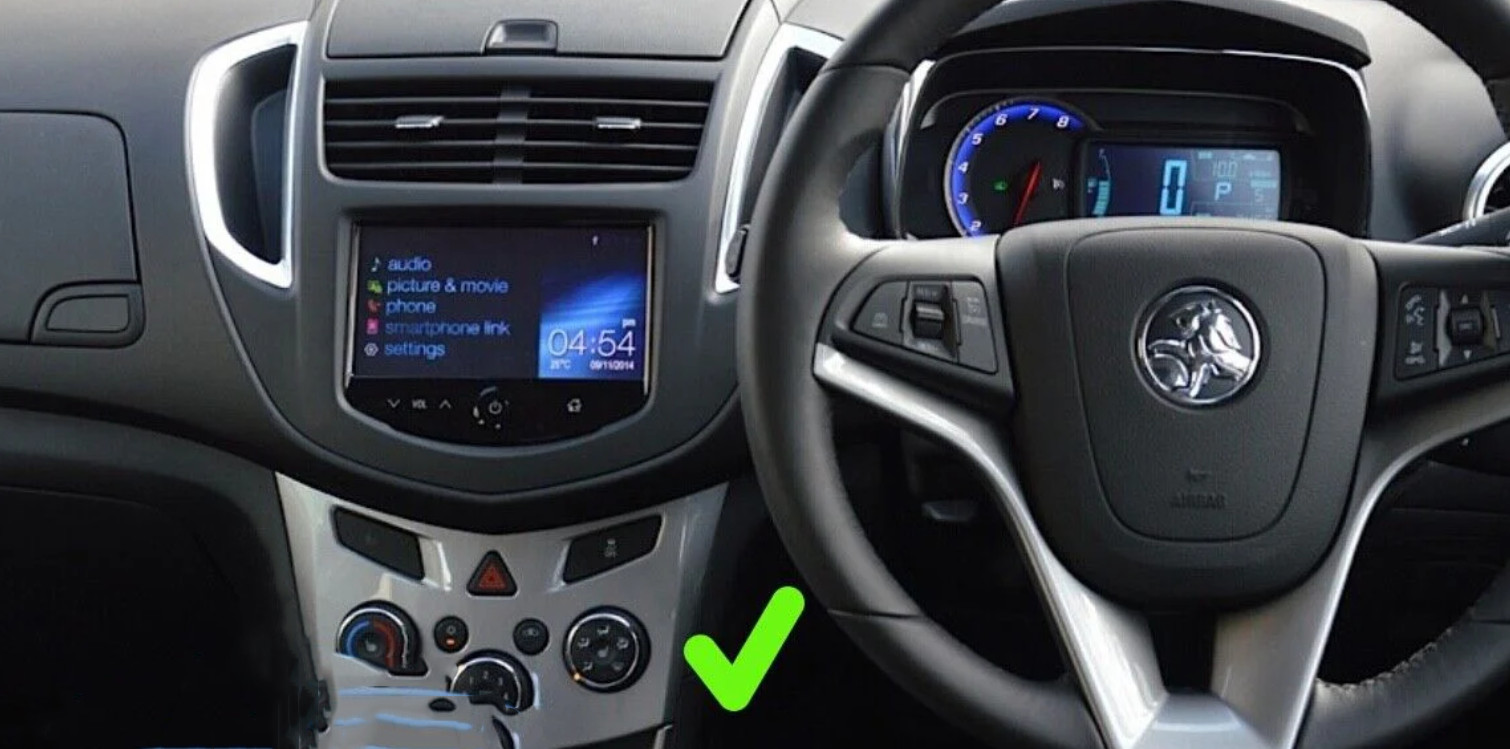 9”Wireless Carplay Android Auto Head Unit Upgrade Kit For Holden Trax 2013-2017