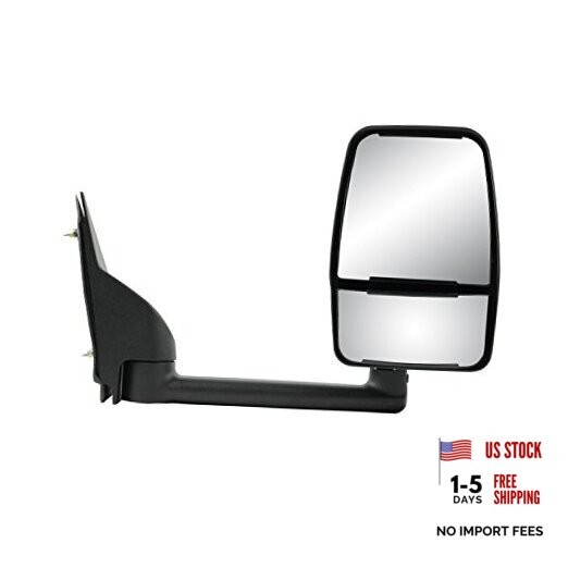 K Source Passenger Side Extendable Towing Mirror For 2003 – 2023 Express Van &