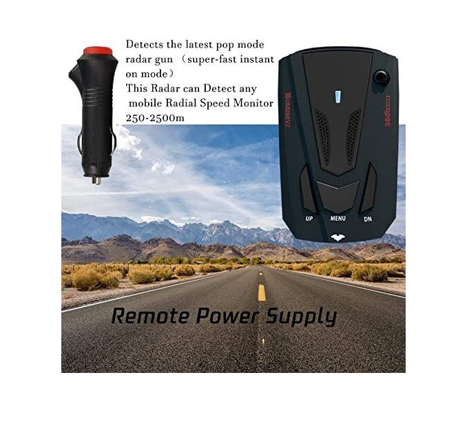 Driving Aid with Mute Memory, City/Hwy Mode, Long Range Detect Model V7 (10-130)