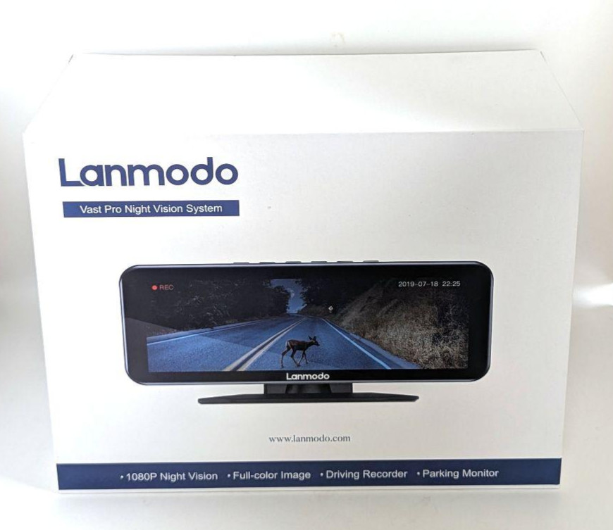 LANMODO Vast Pro 1080P Full-color Night Vision System Dash Cam 1350ft View Japan