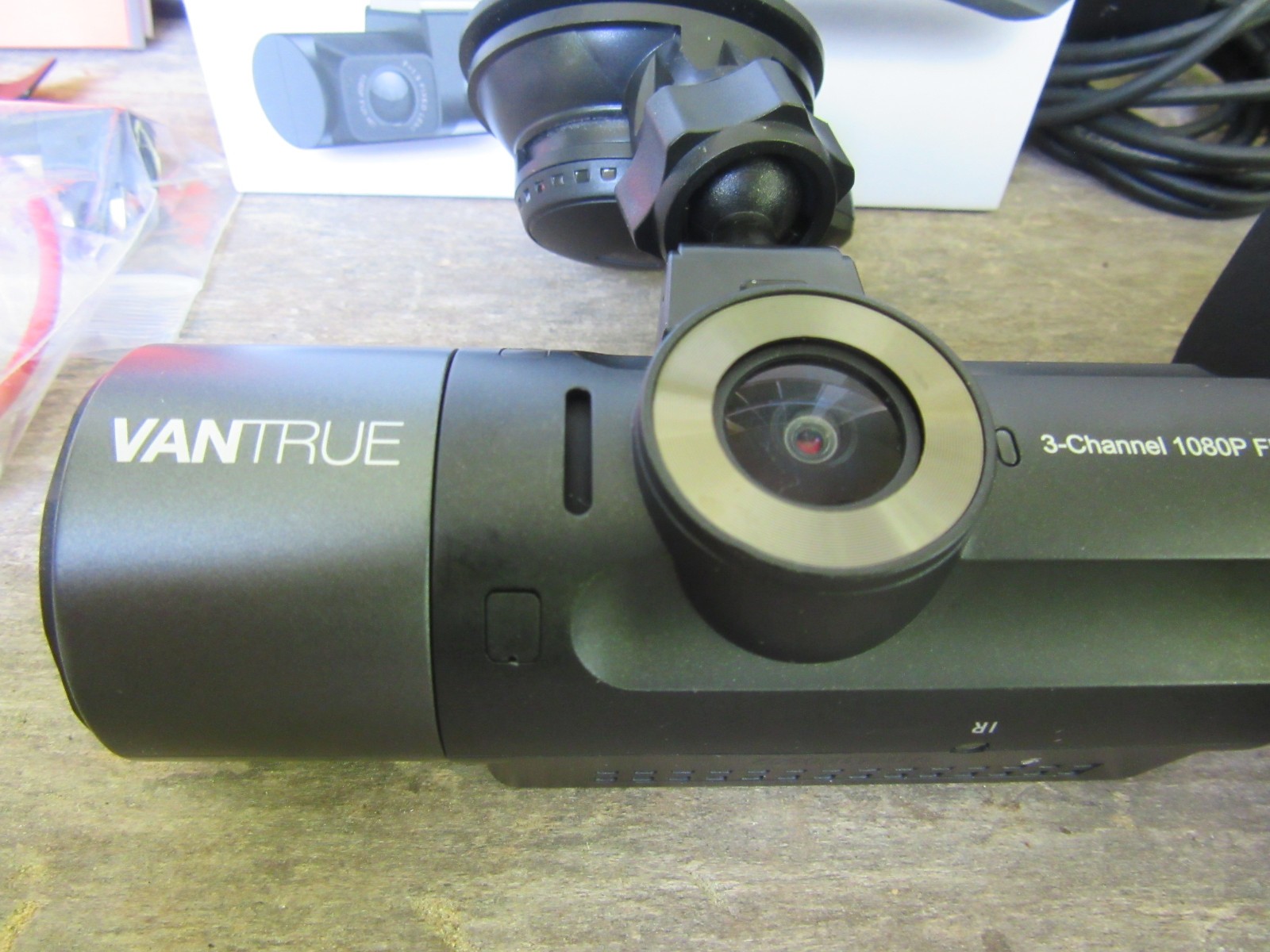 Vantrue N4 3 Channel 1440p Dash Camera w/ Hardwire Kit